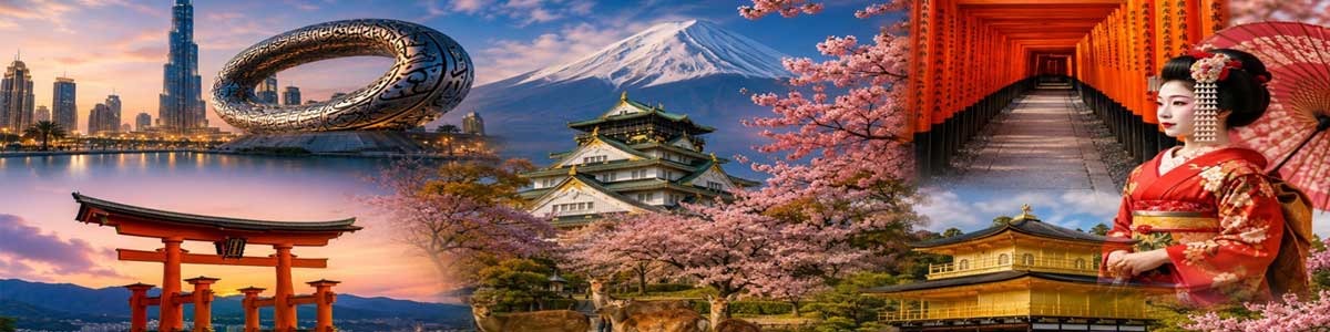 Japão Tradicional com stop em Dubai | Saída Confirmada 25 de Março 2027